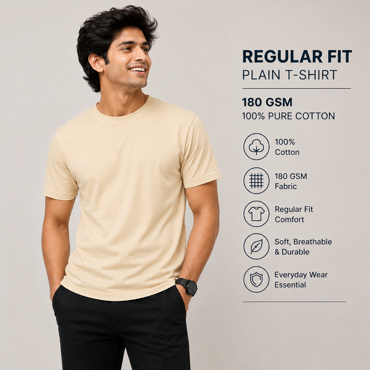 Regular Fit - Classic Cotton Tee