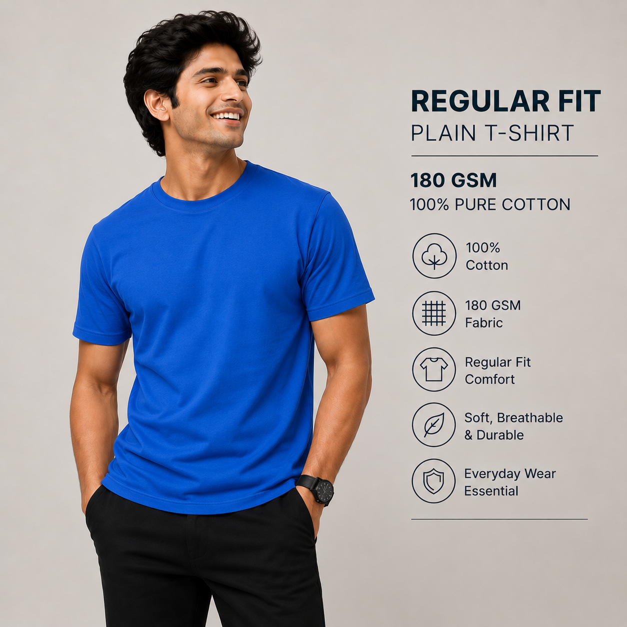 Regular Fit - Classic Cotton Tee