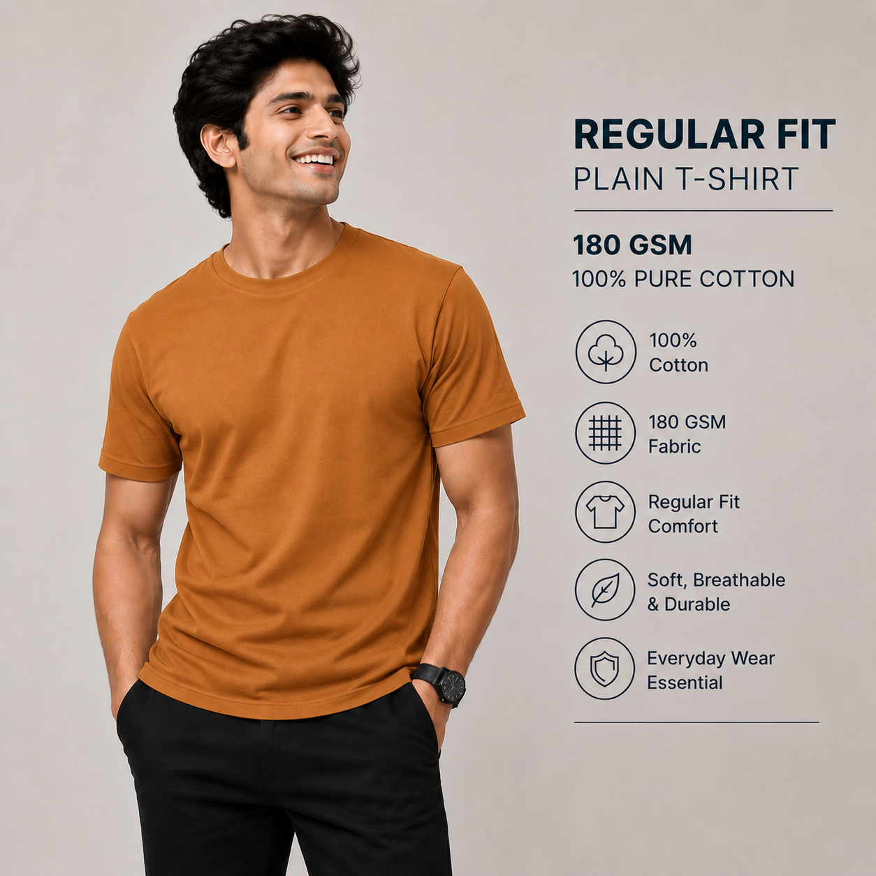 Regular Fit - Classic Cotton Tee