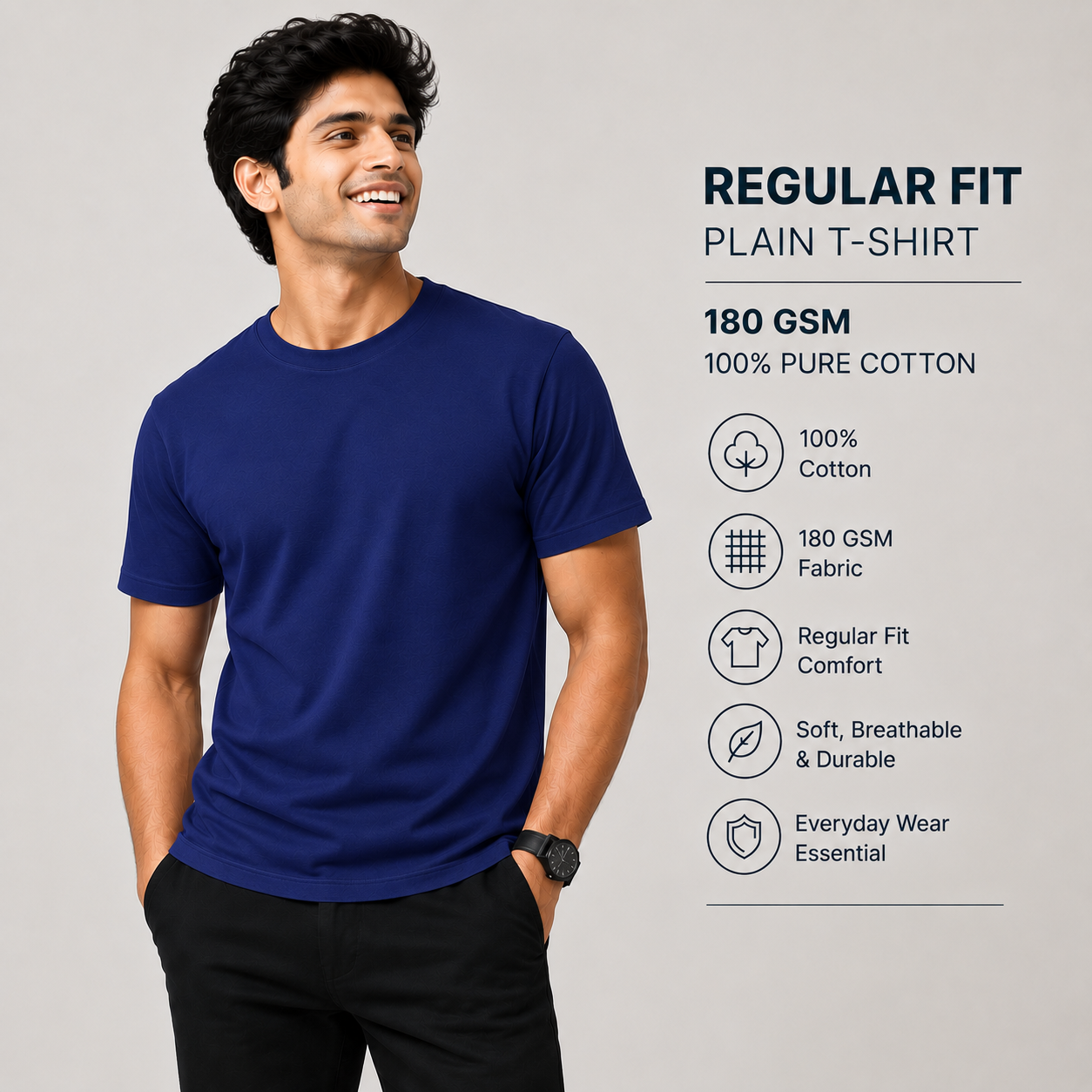 Regular Fit - Classic Cotton Tee