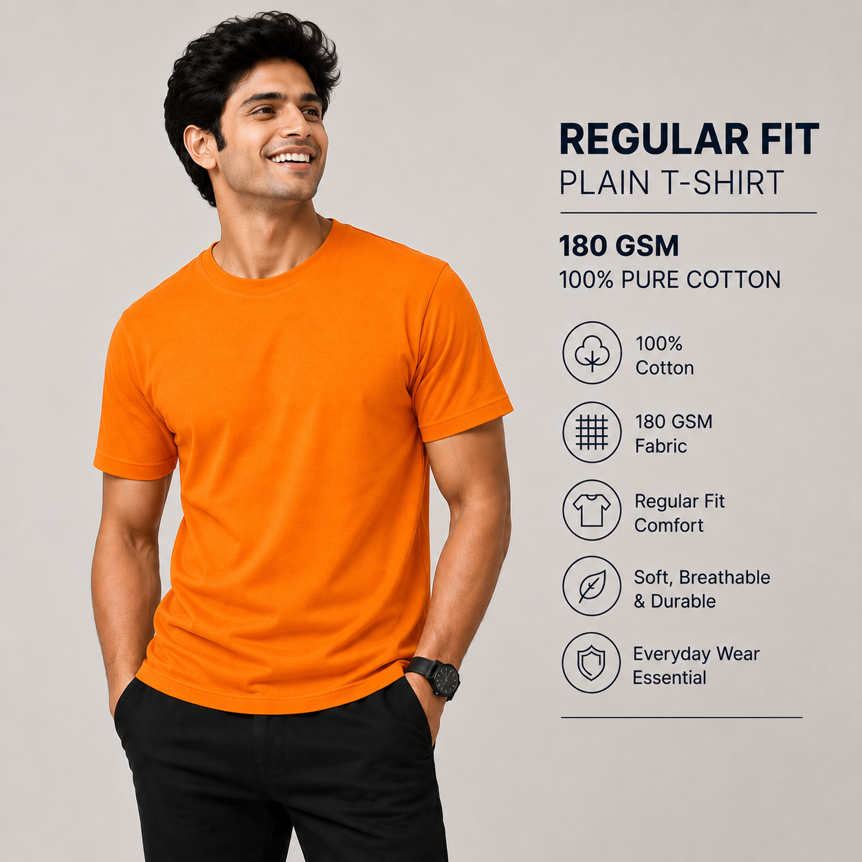 Regular Fit - Classic Cotton Tee