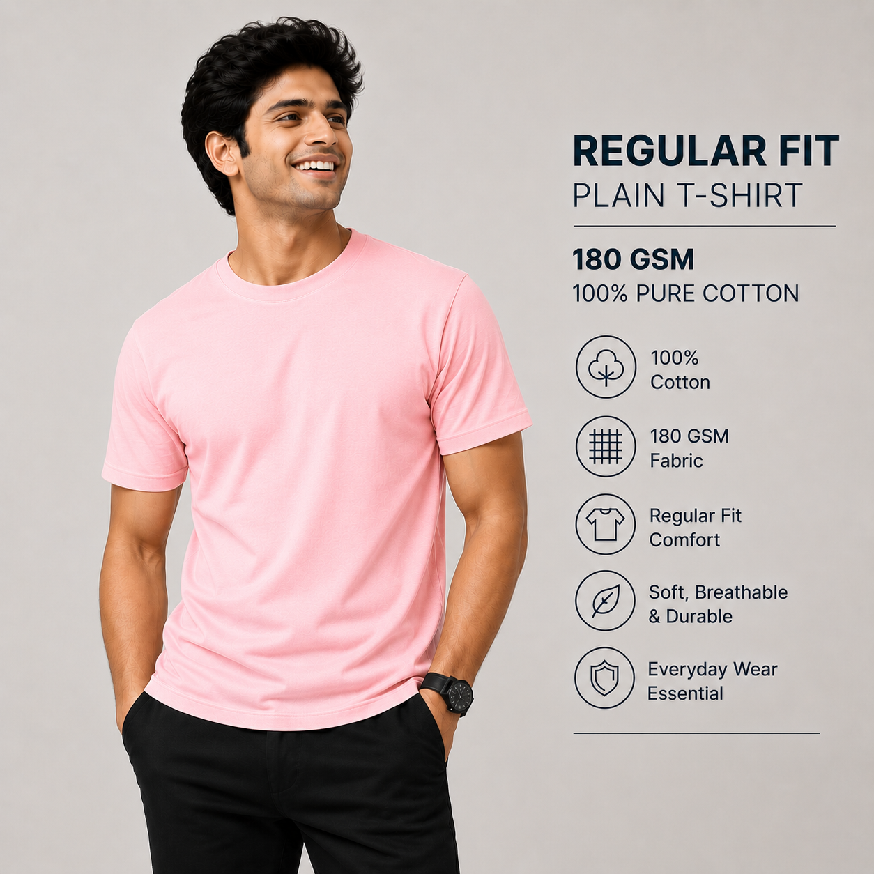 Regular Fit - Classic Cotton Tee