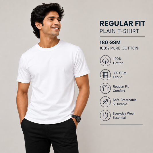 Regular Fit - Classic Cotton Tee